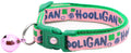 Hooligan Breakaway Cat Collar - Green - optimized image