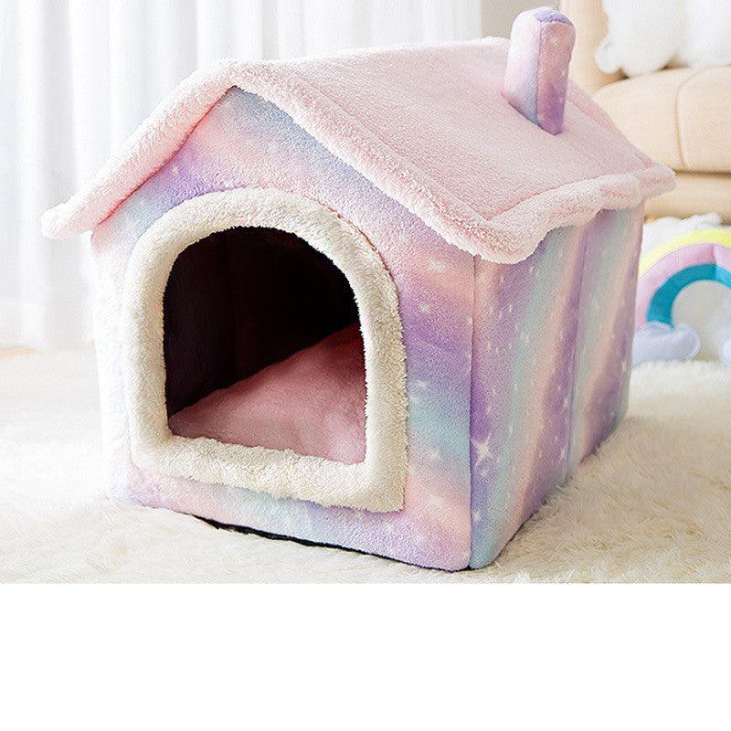 Cozyfold Foldable Pet House - Winter Bed - optimized image