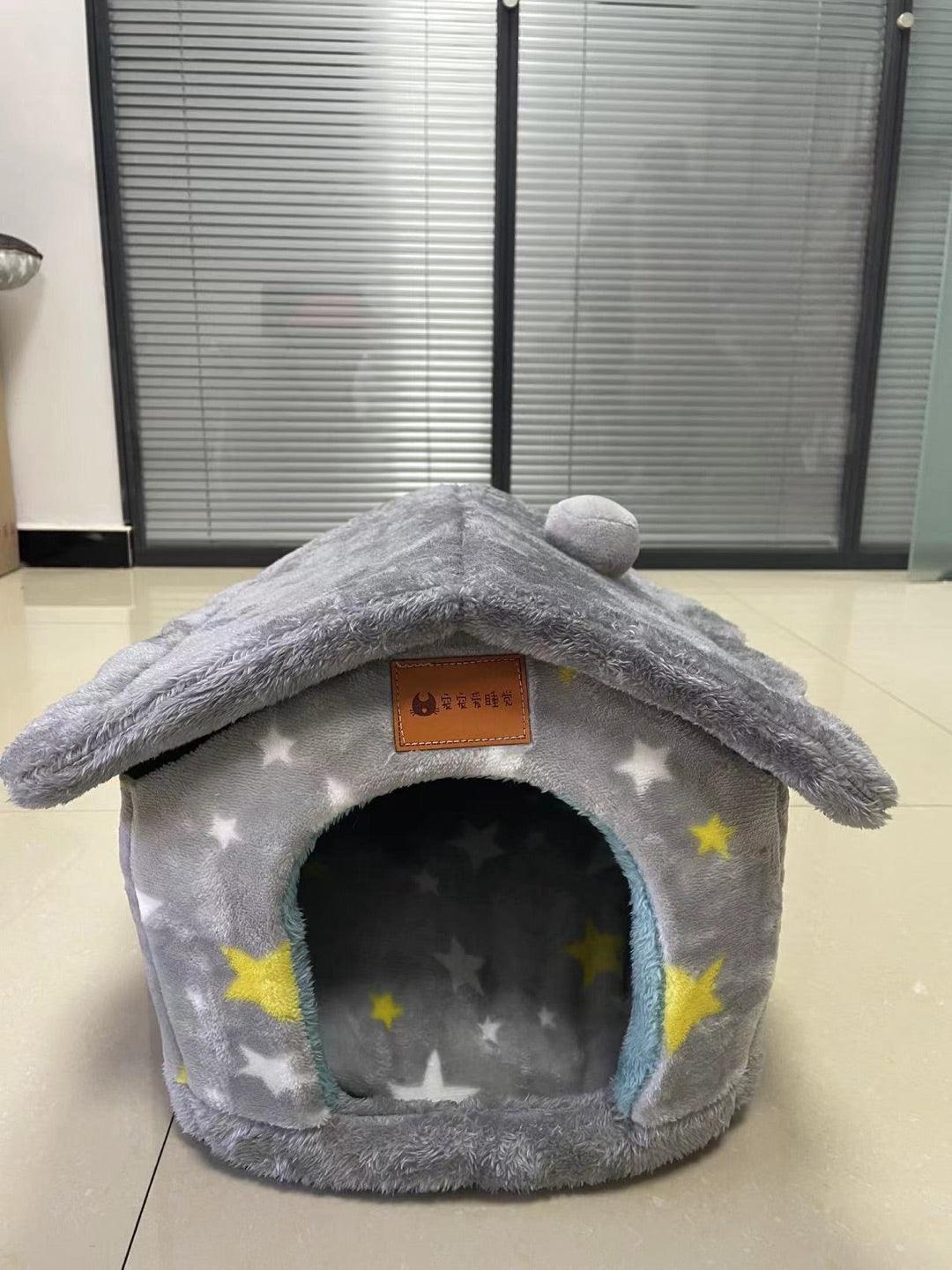 Cozyfold Foldable Pet House - Winter Bed - optimized image