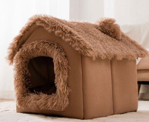 Cozyfold Foldable Pet House - Winter Bed - optimized image