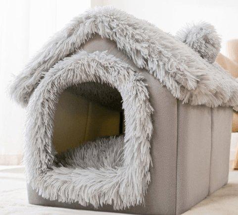Cozyfold Foldable Pet House - Winter Bed - optimized image