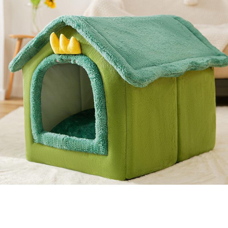 Cozyfold Foldable Pet House - Winter Bed - optimized image