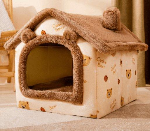 Cozyfold Foldable Pet House - Winter Bed - optimized image
