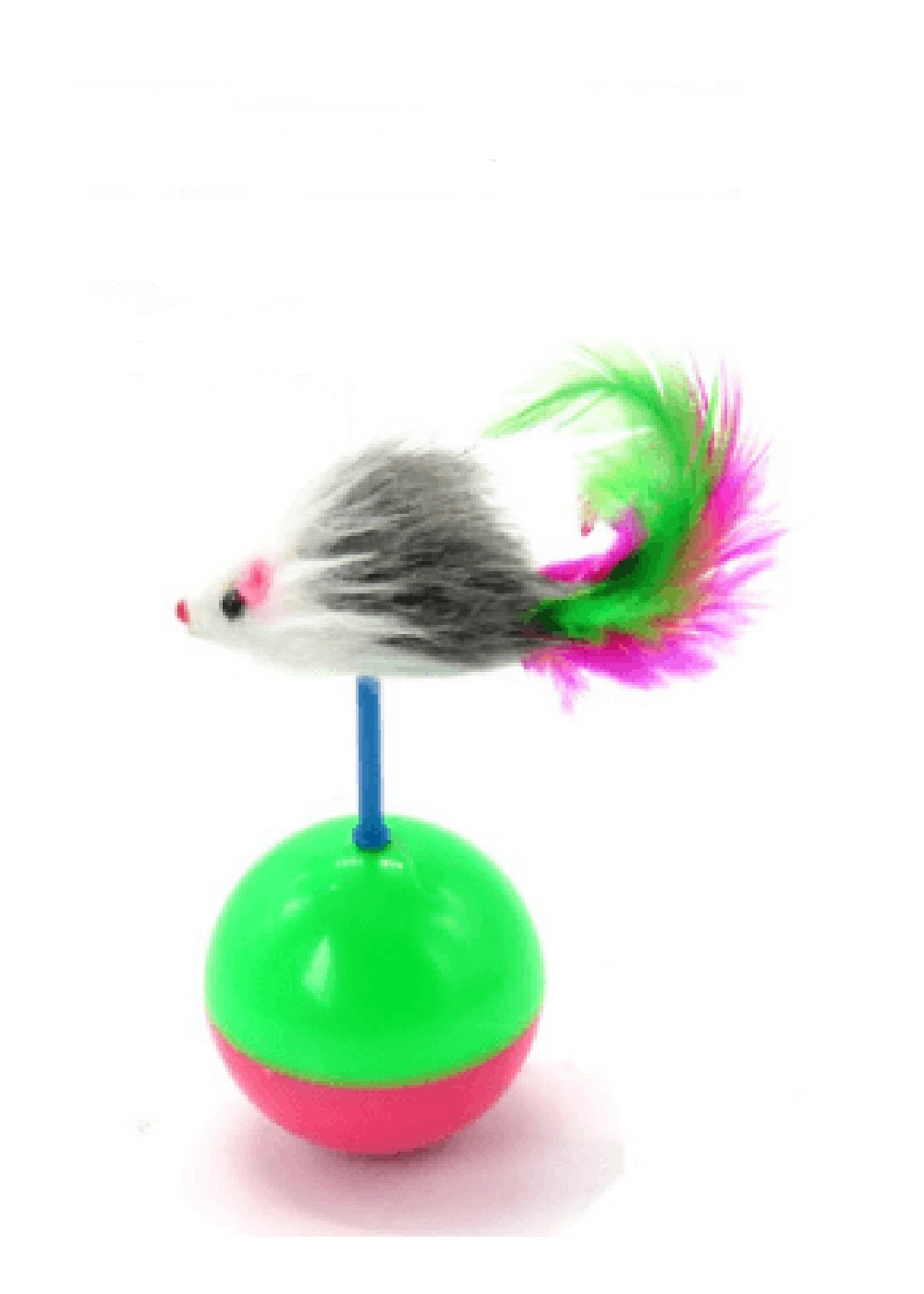 Whisker Whirligig Solid Wood Cat Toy