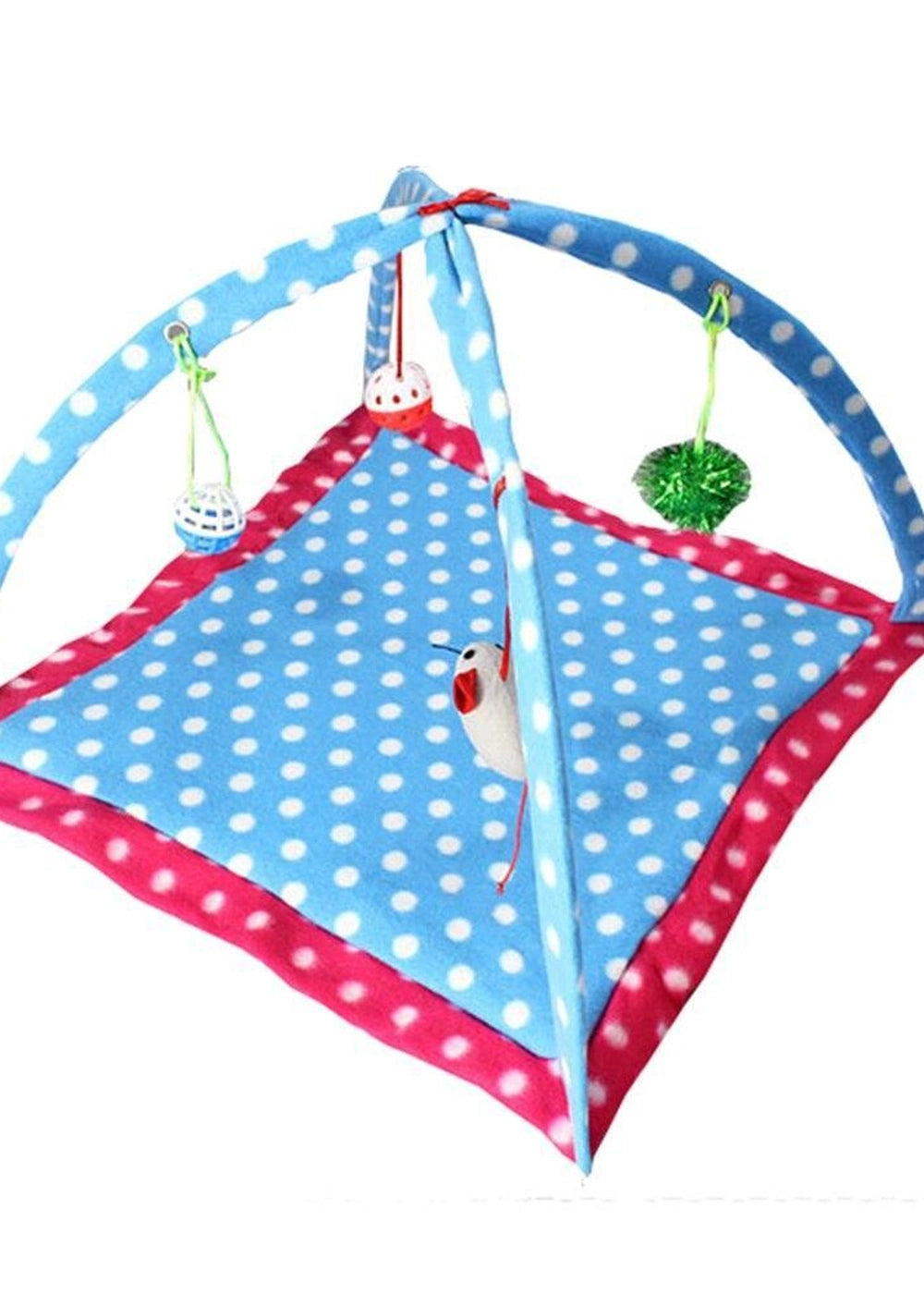 Cozycat Foldable Cartoon Cat Play Tent Hammock