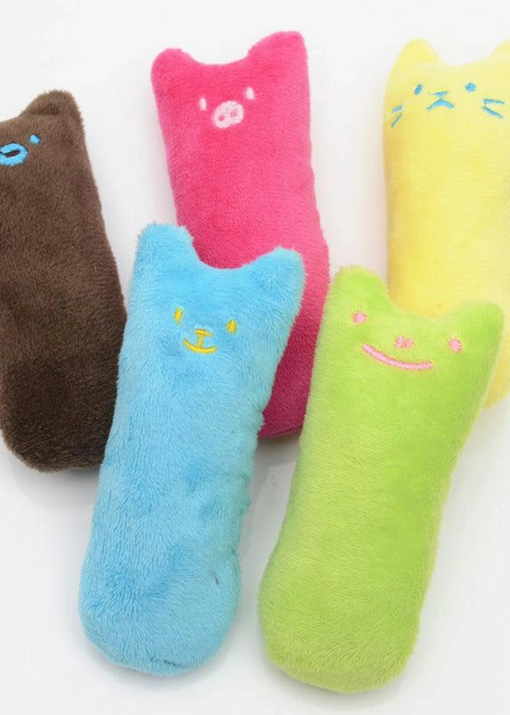 Furry Fun Catnip Toy Set - Sky Blue