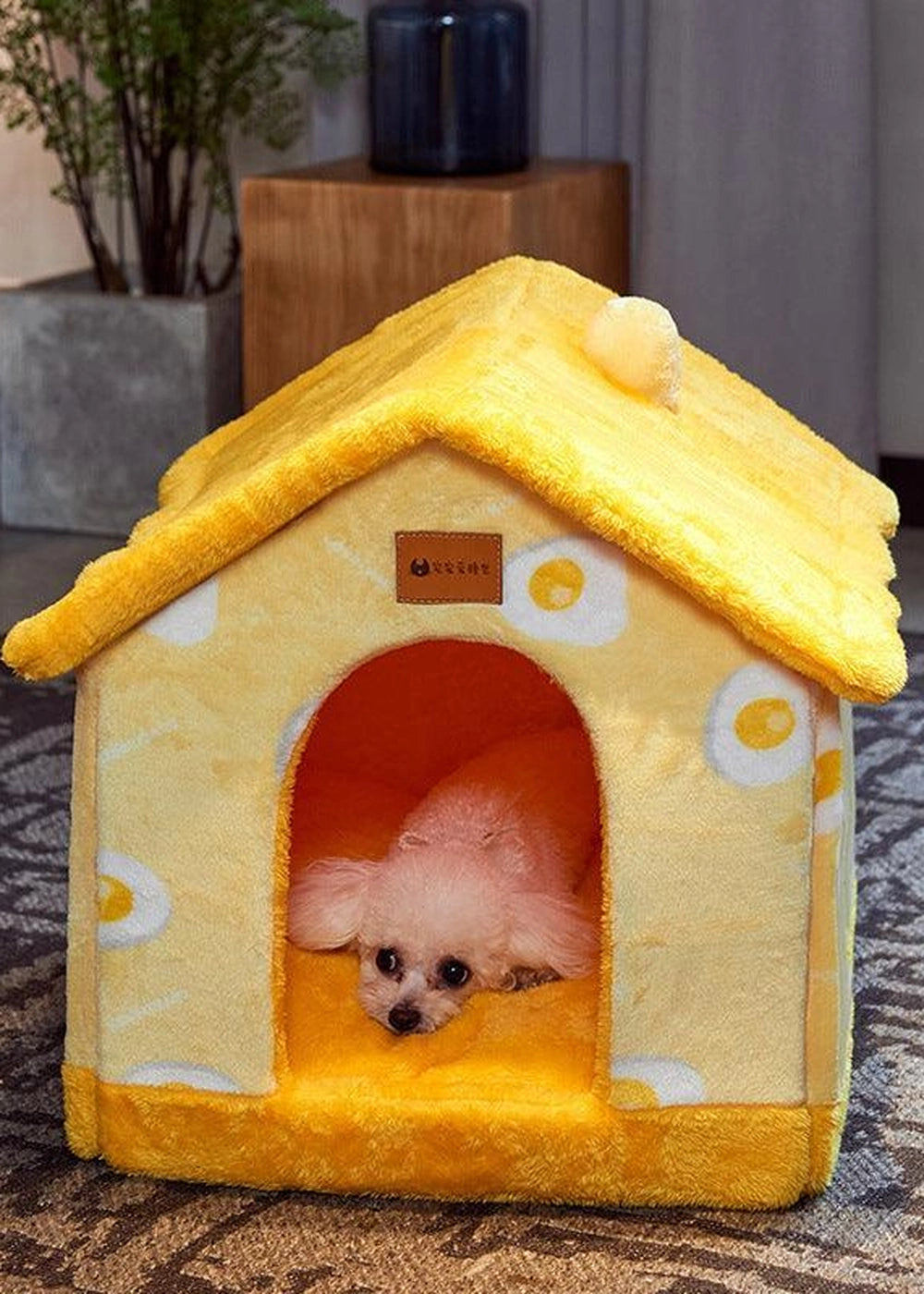 Cozyfold Foldable Pet House - Winter Bed - optimized image