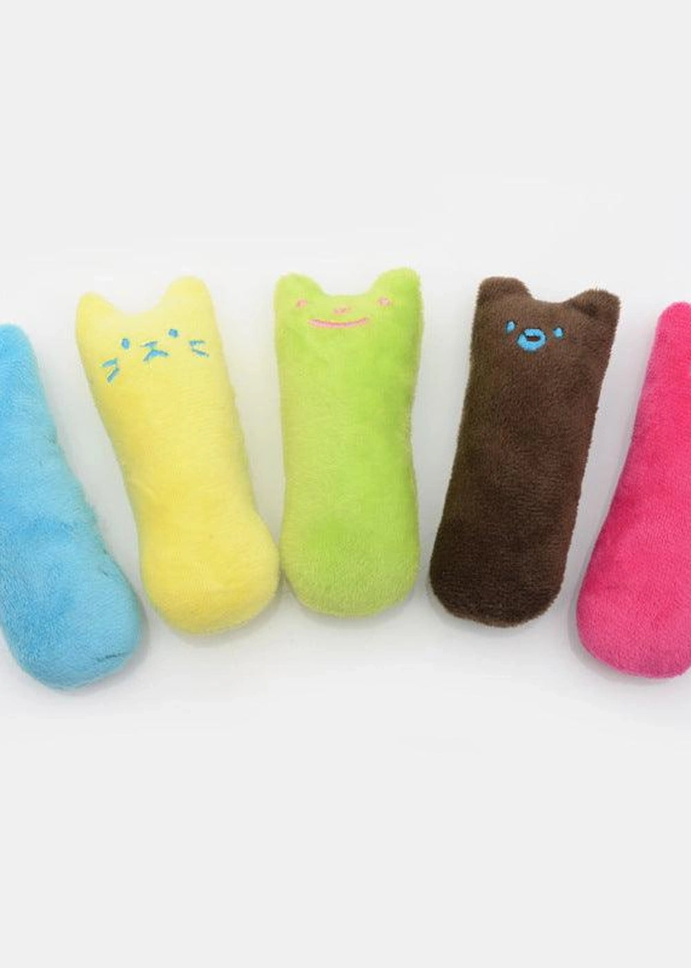 Furry Fun Catnip Toy Set - Sky Blue