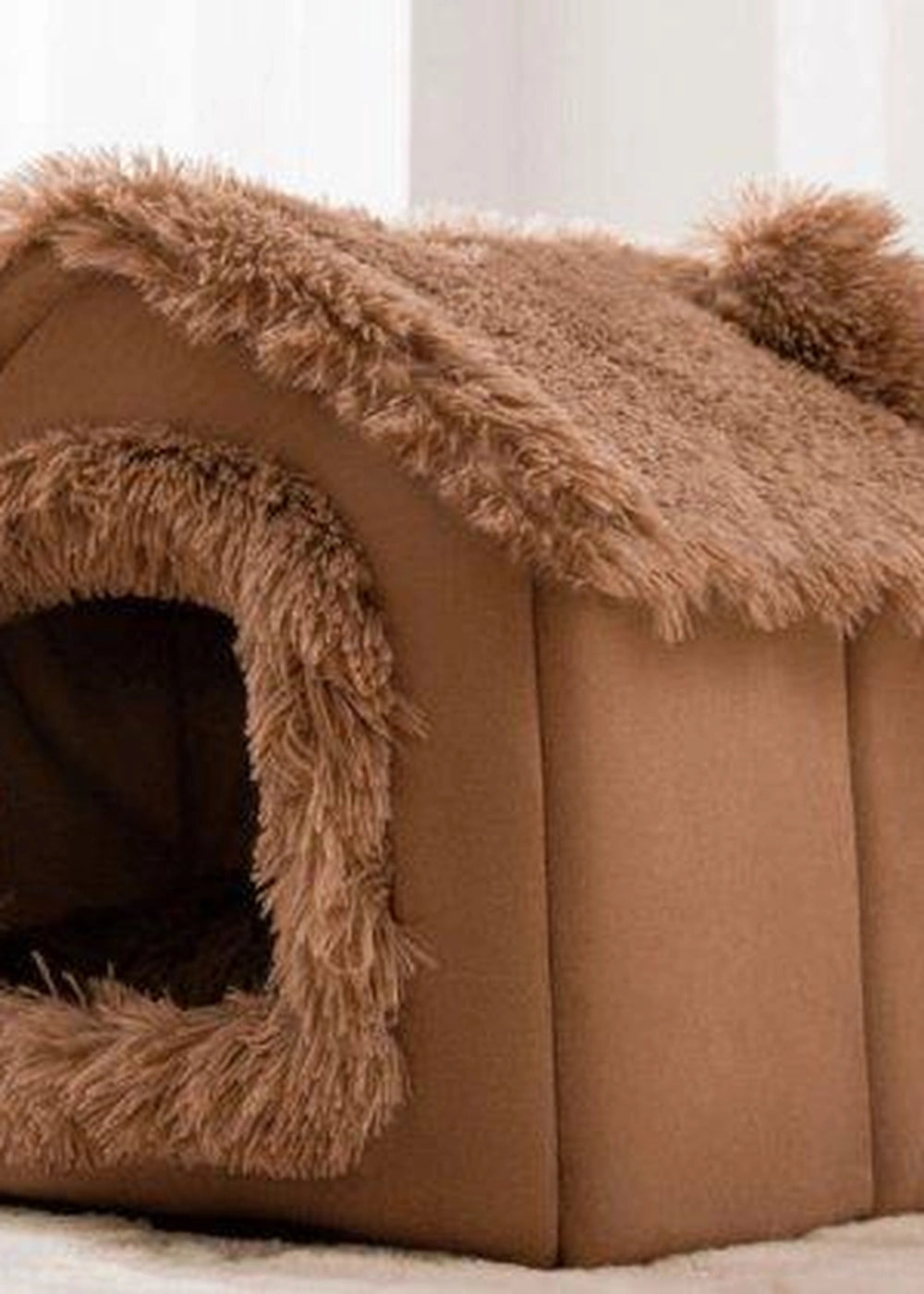 Cozyfold Foldable Pet House - Winter Bed - optimized image