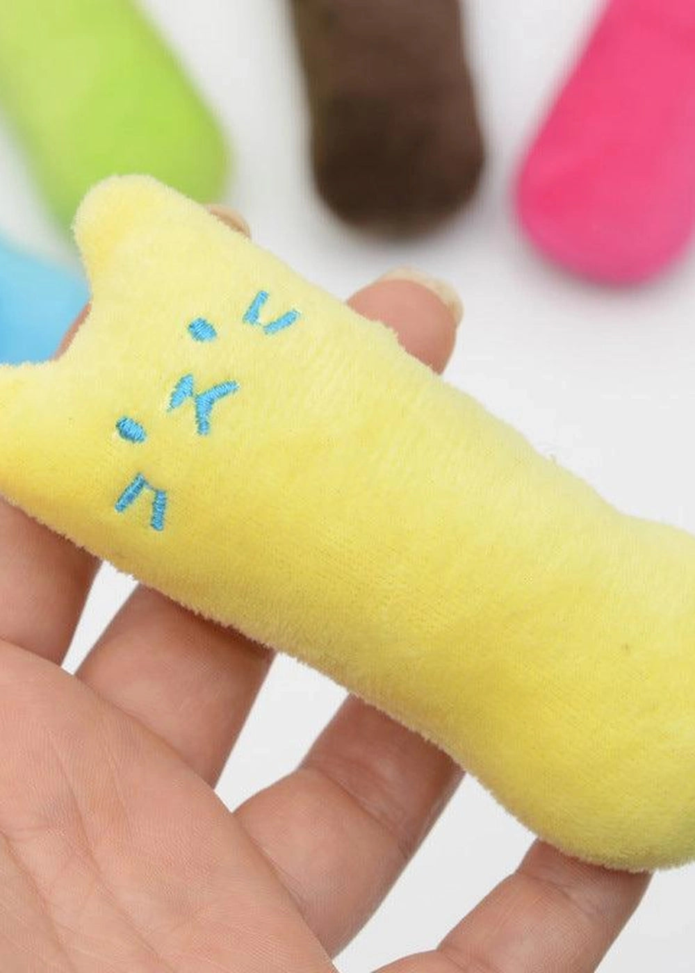 Furry Fun Catnip Toy Set - Sky Blue