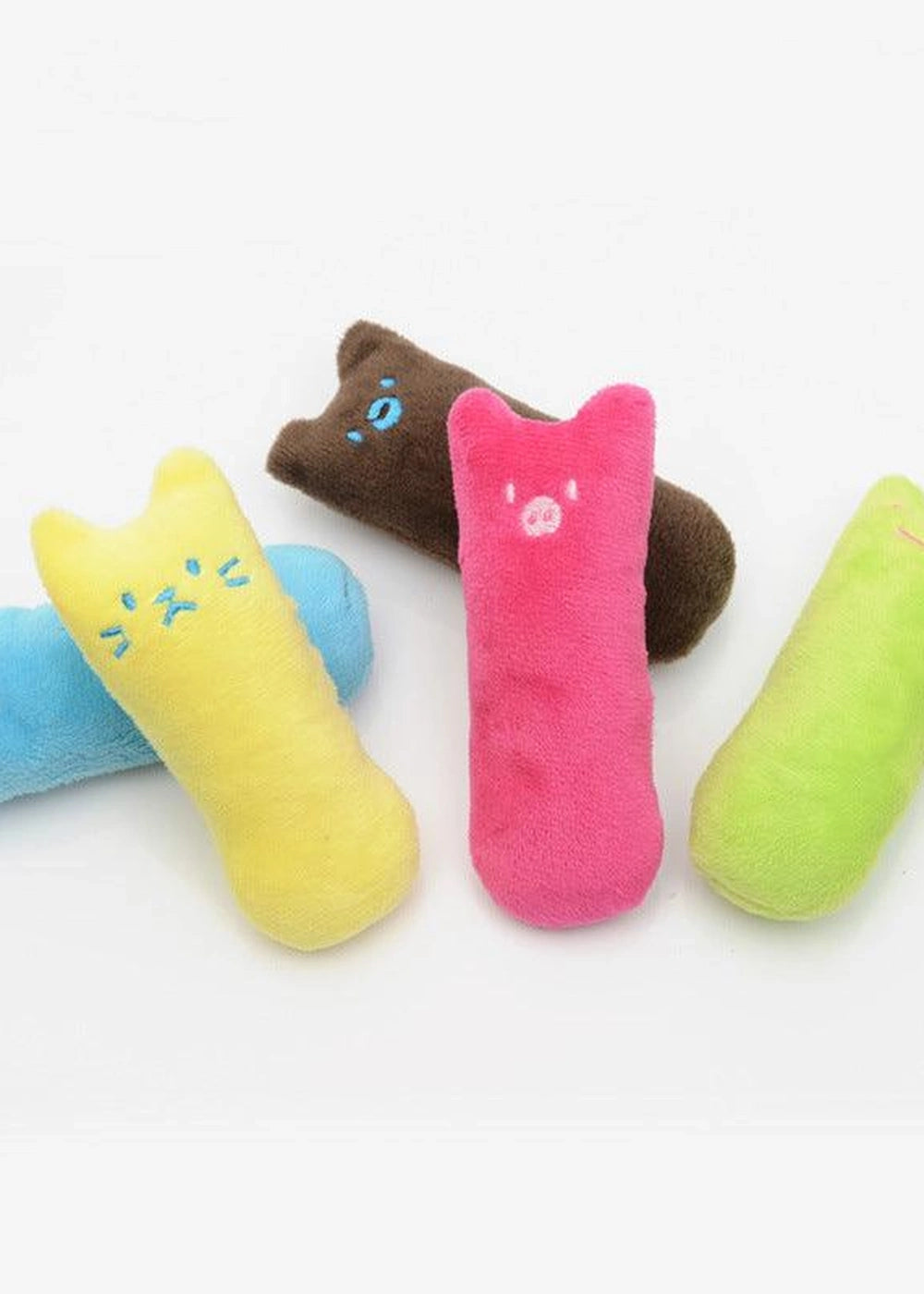 Furry Fun Catnip Toy Set - Sky Blue