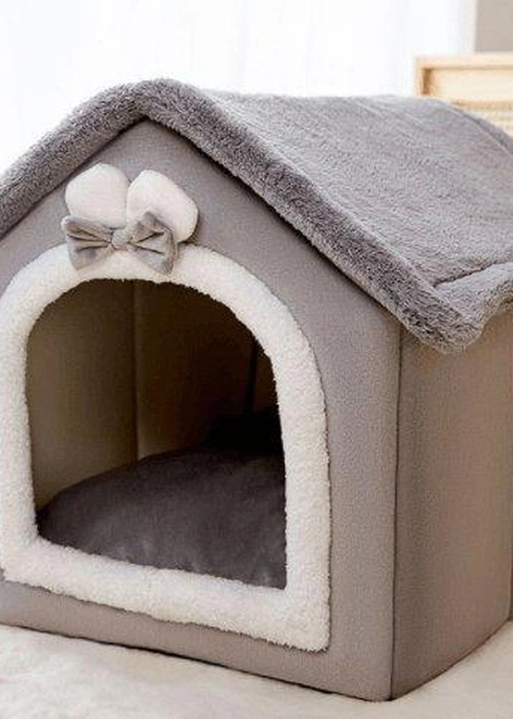 Cozyfold Foldable Pet House - Winter Bed - optimized image
