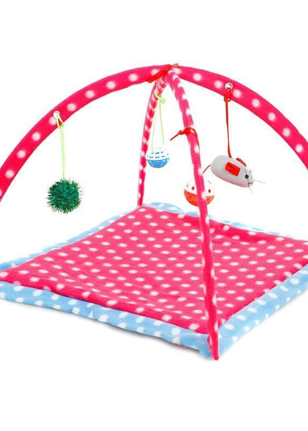Cozycat Foldable Cartoon Cat Play Tent Hammock