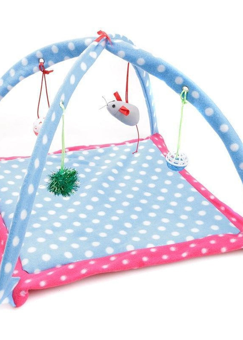 Cozycat Foldable Cartoon Cat Play Tent Hammock