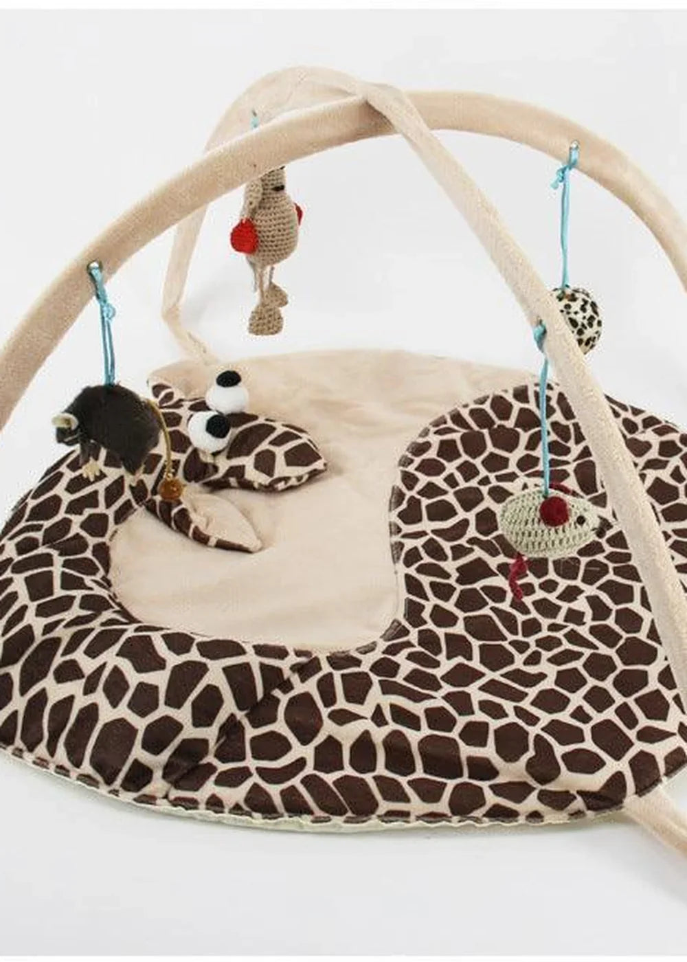 Cozycanvas Pink Cat Play Haven Bed