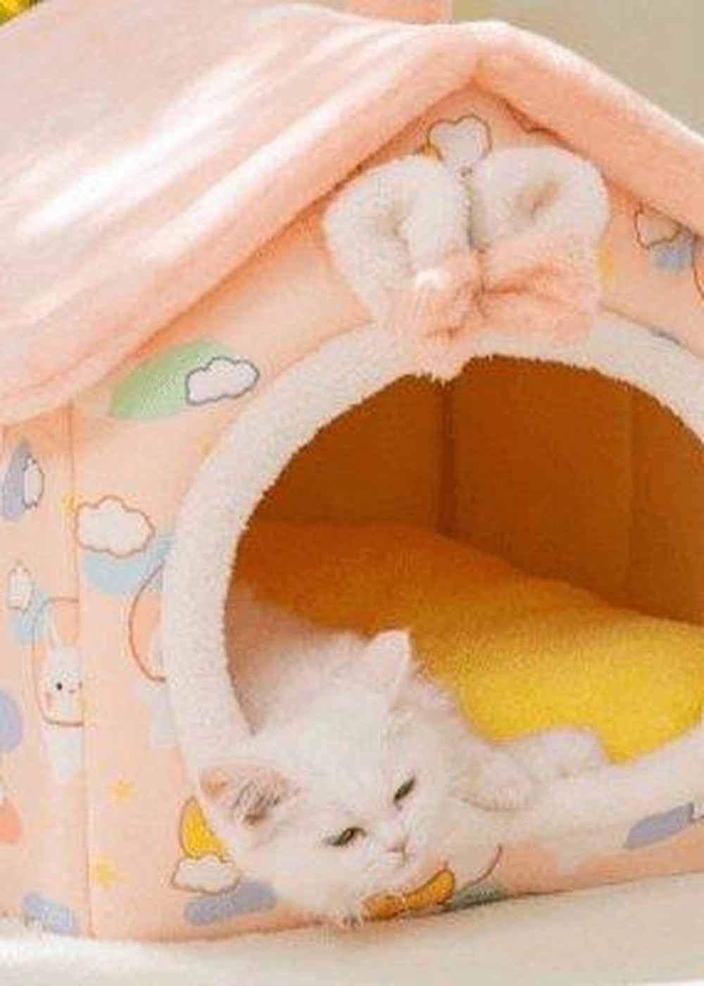 Cozyfold Foldable Pet House - Winter Bed - optimized image