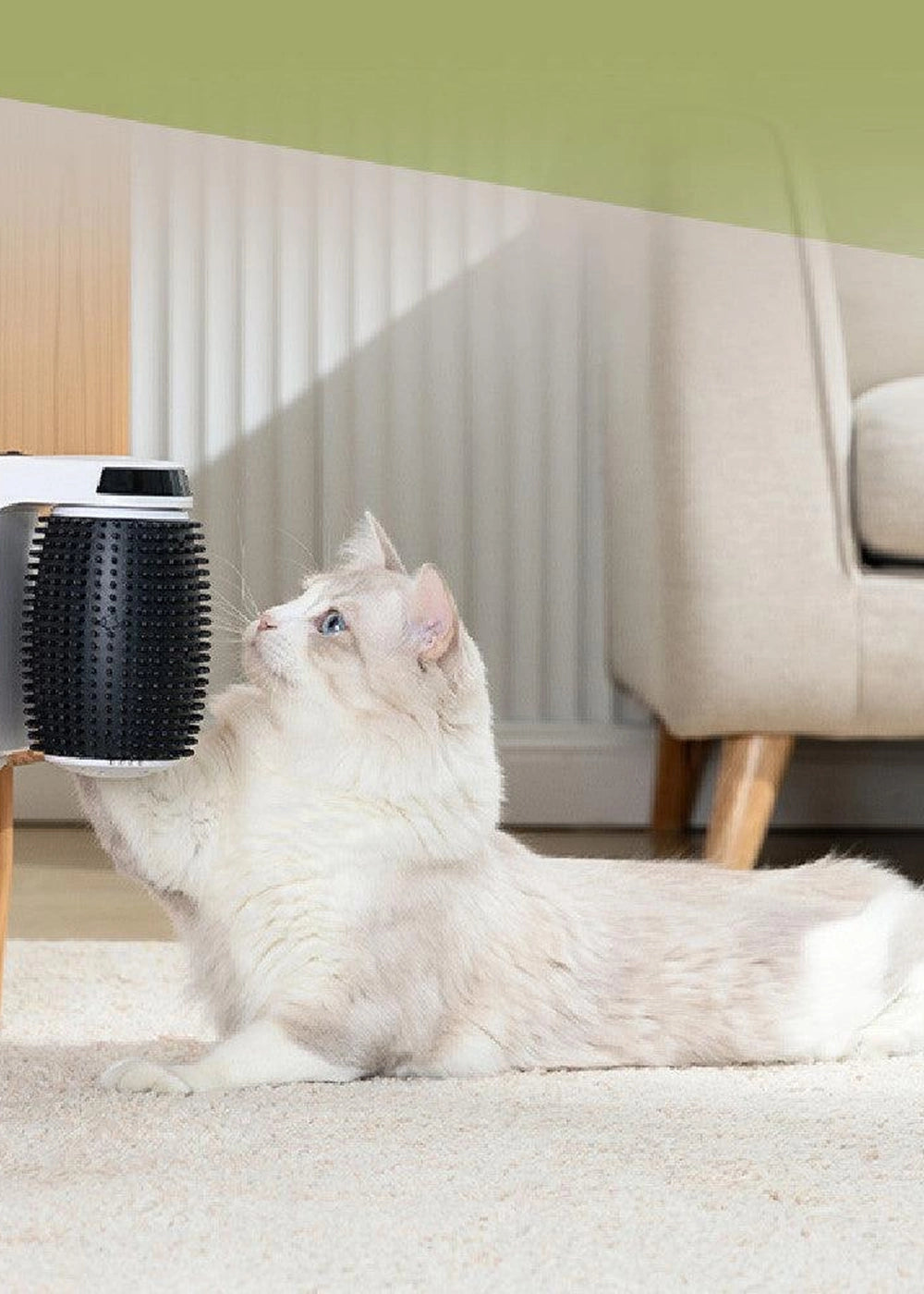 Ultimate Cat Spa Corner Groomer - optimized image